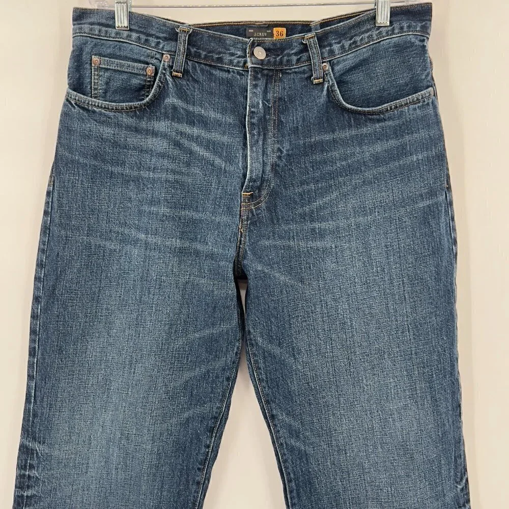 J CREW Relaxed Men's Straight Leg Jeans